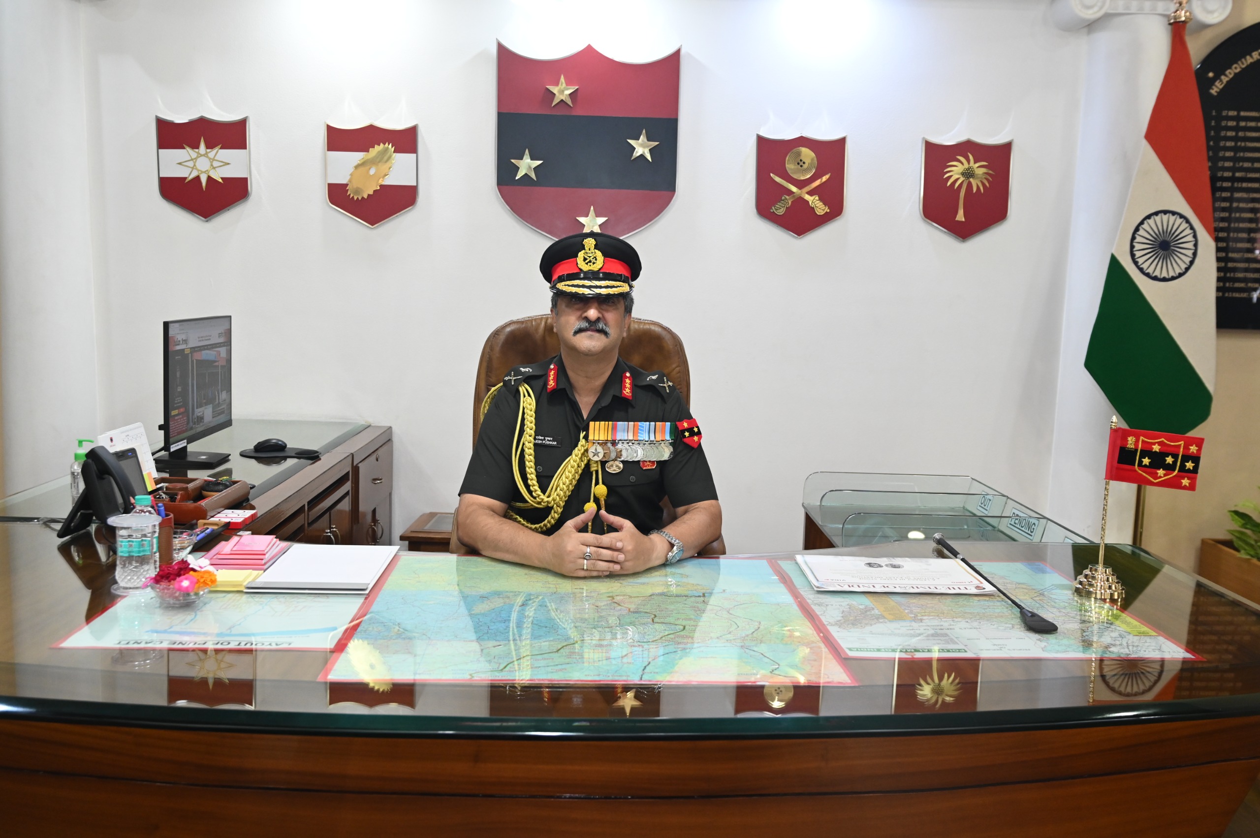 Lt Gen. Rajesh Pushkar Takes Over as GOC-in-C Southern Command